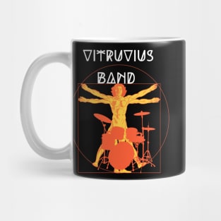 Vitruvius band  art Da Vinci orchestra Mug